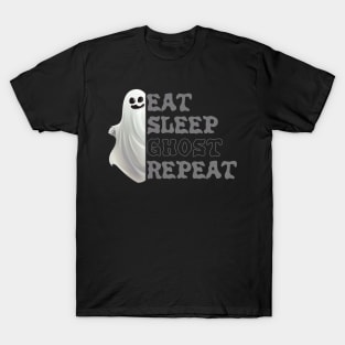 Eat Sleep ghost repeat T-Shirt